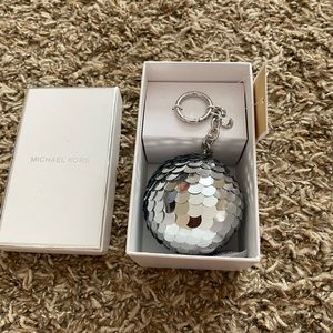 NWT Michael Kors keychain/purse fob